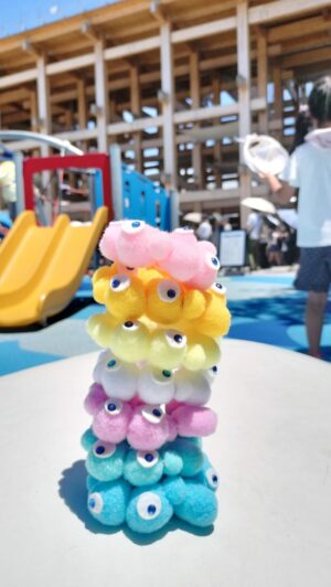 万博　ミャクミャク　ハンドメイド