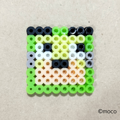 カラフルピーチ　アイロンビーズ　パーラービーズ　シヴァ