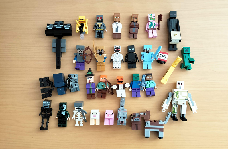 レゴ マインクラフト 正規品 互換品 比較