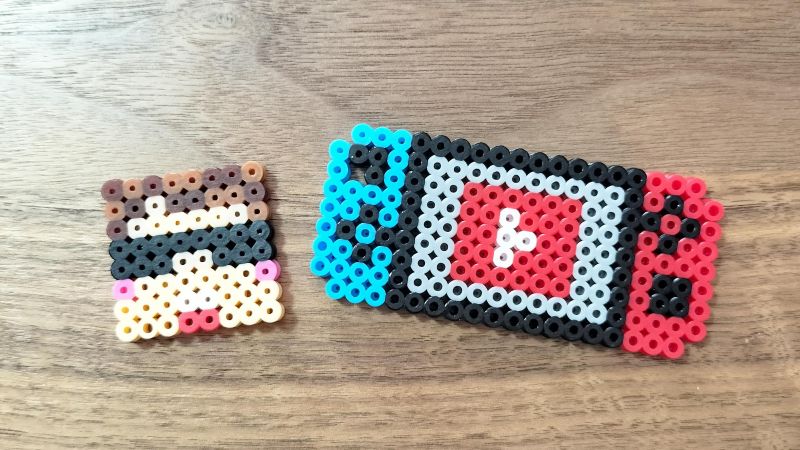 マイクラ実況者　YouTuber　アイロンビーズ　図案　ヒカキン